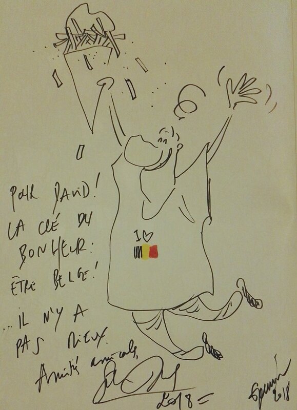 Frédéric Jannin, Gilles Dal, Comment devenir belge - Sketch