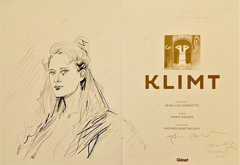 Klimt by Marc-Renier - Sketch