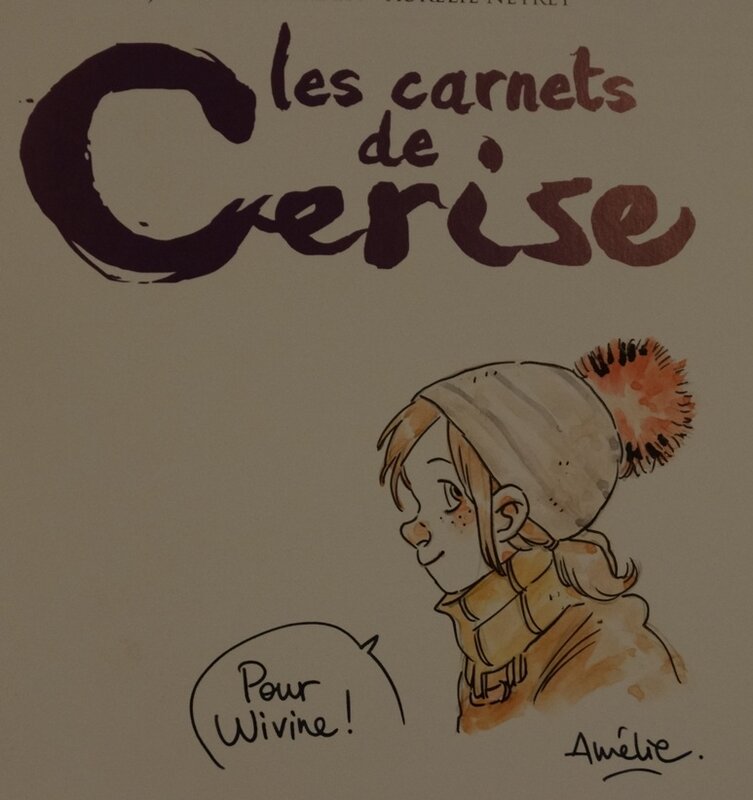Aurélie Neyret, Les carnets de Cerise - Dédicace