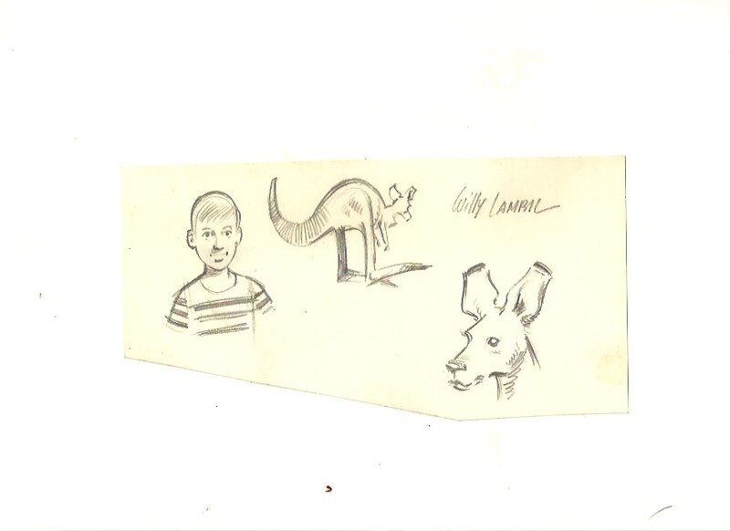 Sandy par Willy Lambil - Œuvre originale