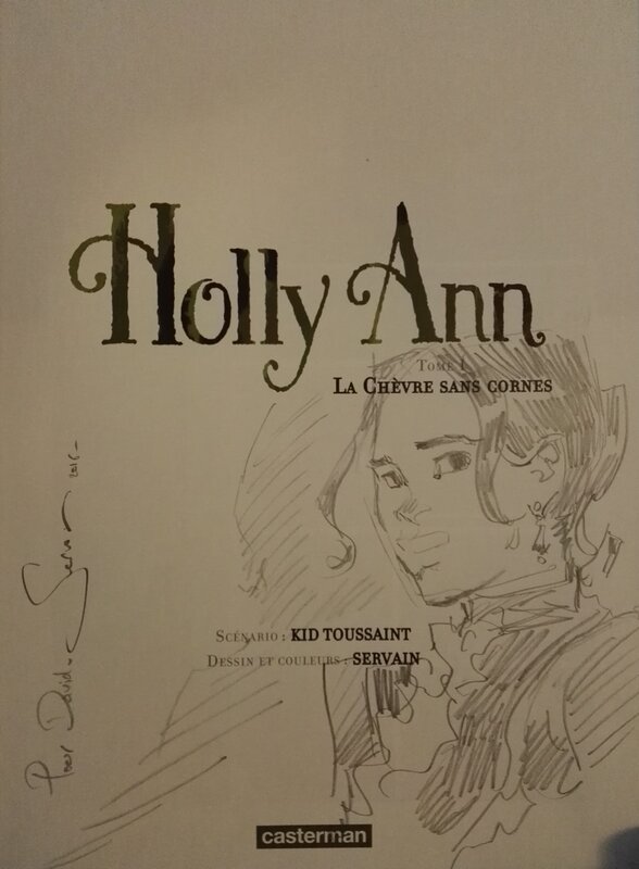 Holly Ann 1 par Stéphane Servain - Dédicace