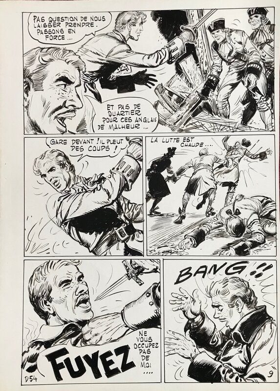 Chevalier Biscaye by Pierre Dupuis - Comic Strip