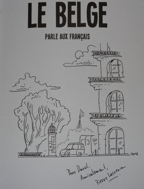 Le belge 3 par Pierre Lecrenier - Dédicace