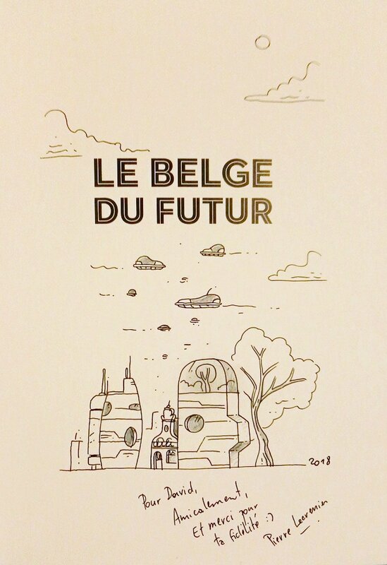 Le belge 4 par Pierre Lecrenier - Dédicace
