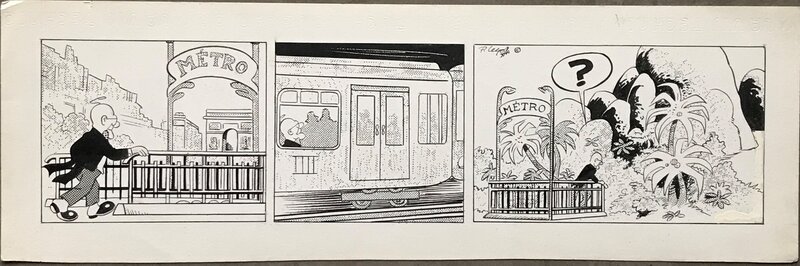 Nimbus - Métro by Pierre Le Goff - Comic Strip