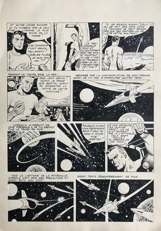 unknown, Les disparus - Pionniers de l'univers pl 7 - Comic Strip
