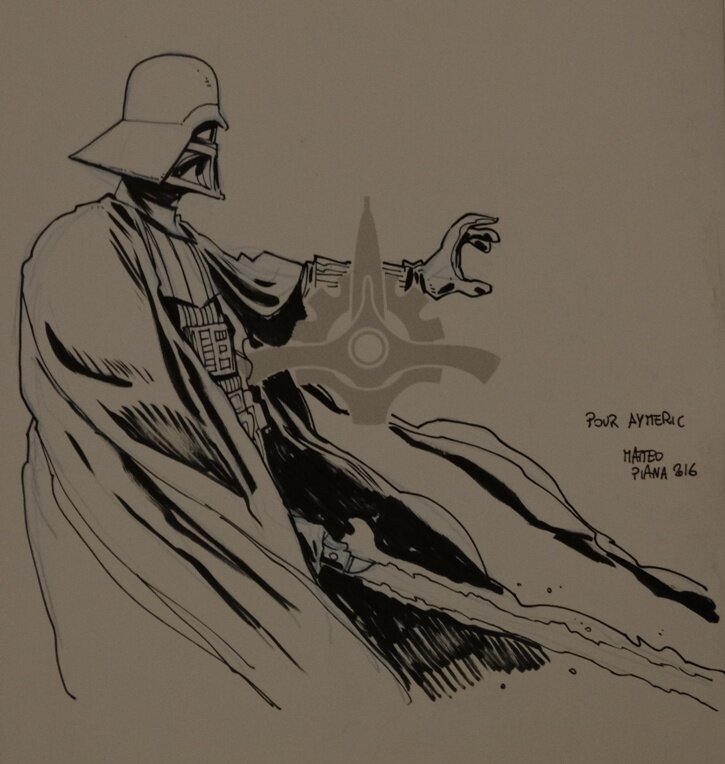 Star Wars par Matteo Piana - Dédicace