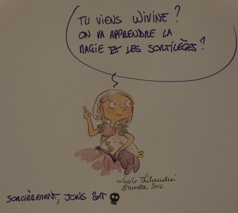 Lucile Thibaudier, Joris Chamblain, Sorcières sorcières 1 - Sketch