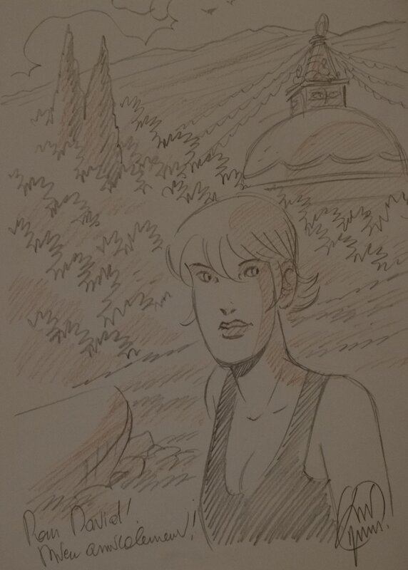 André Taymans, La main de Pangboche 2 - Sketch
