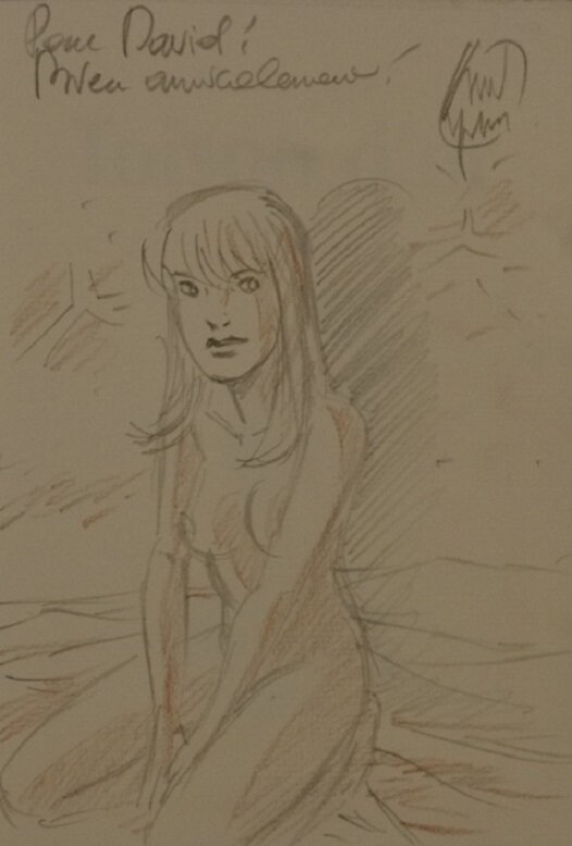 Toison d'or by André Taymans - Sketch