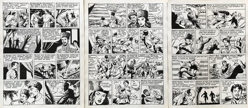 Bild, Capitaine des bandits - Fulgor n°15 pl 3 à 5 - Comic Strip