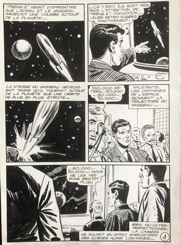 Annibale Casabianca, Galax in Marco Polo n°77 pl 4 - Planche originale