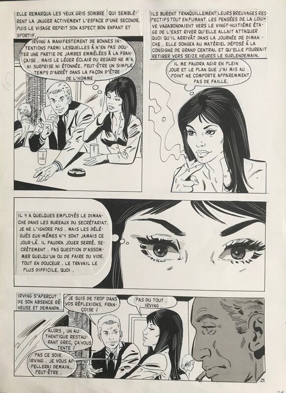 La louve pl 29 par Renaud - Planche originale