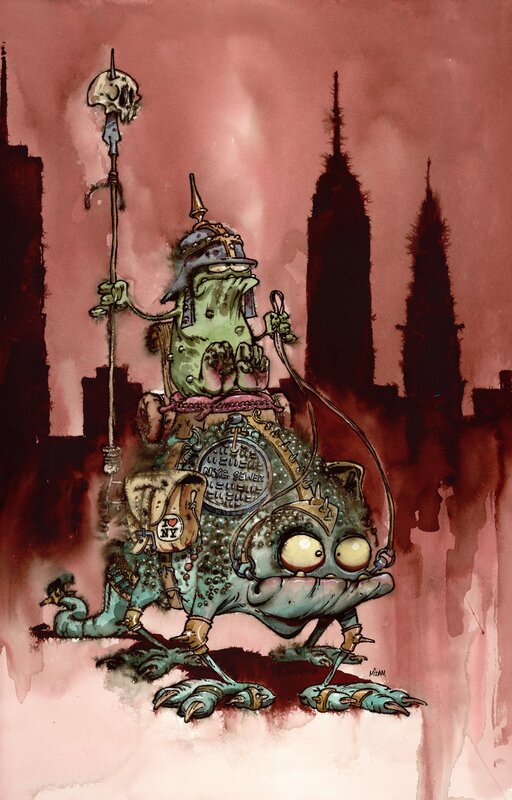 Midam, Illustration New Blork City n°XXVIII - Original Illustration