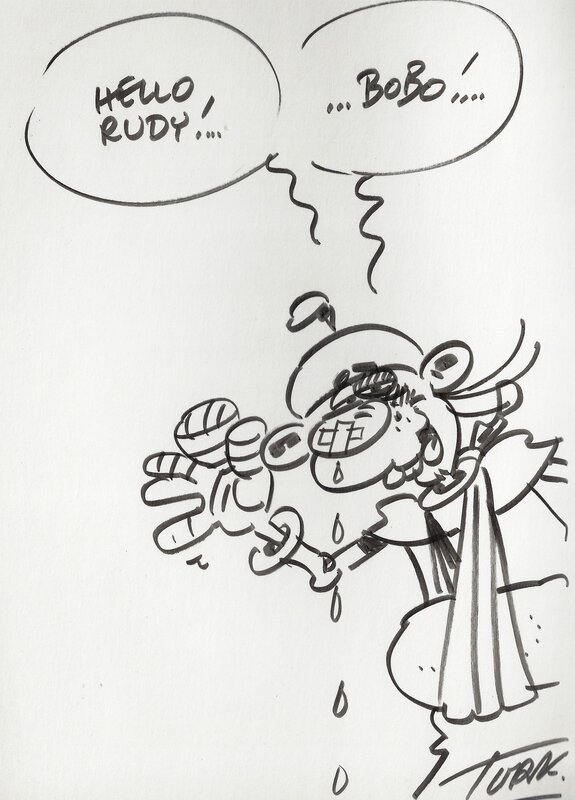 Turk -  Dédicace - Sketch