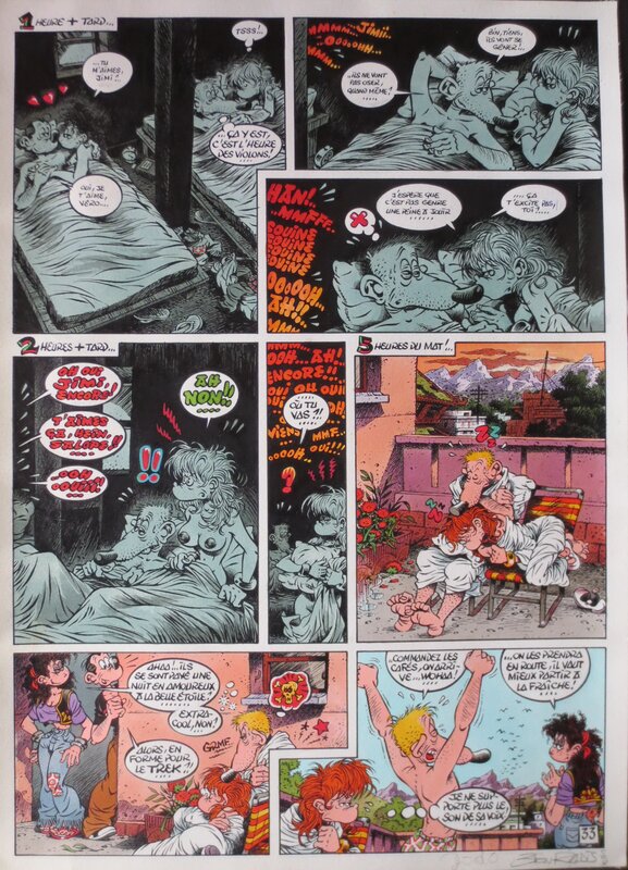 Les Closh T6 p33 par Ben Radis, Dodo - Planche originale