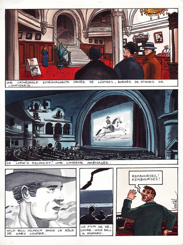 Loustal, Les frères Adamov p. 20 - Comic Strip