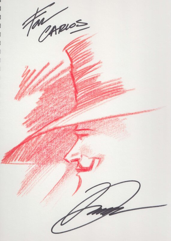 V de Vendetta by David Lloyd - Sketch