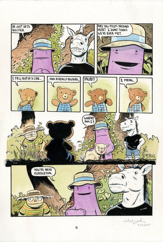 The Kurdles, p. 15 par Robert Goodin - Planche originale