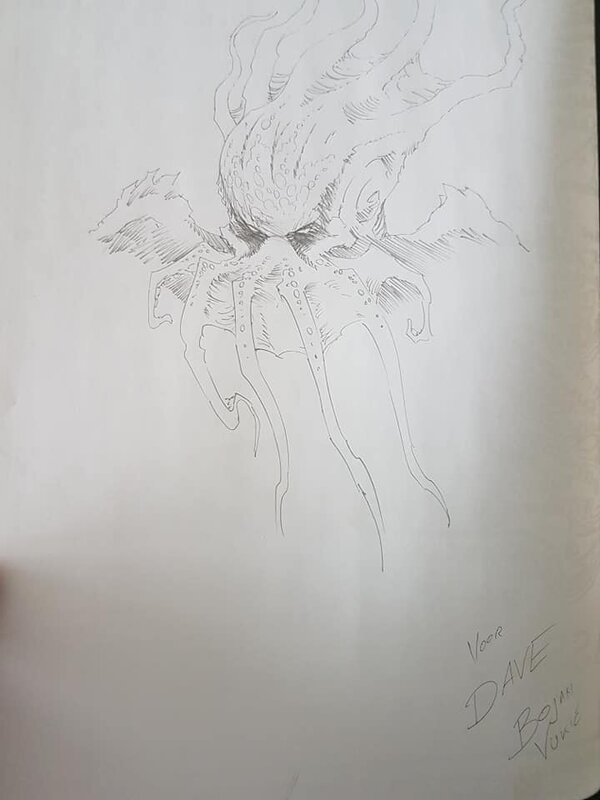 De ouden - Kraken by Boyan Vukic - Sketch