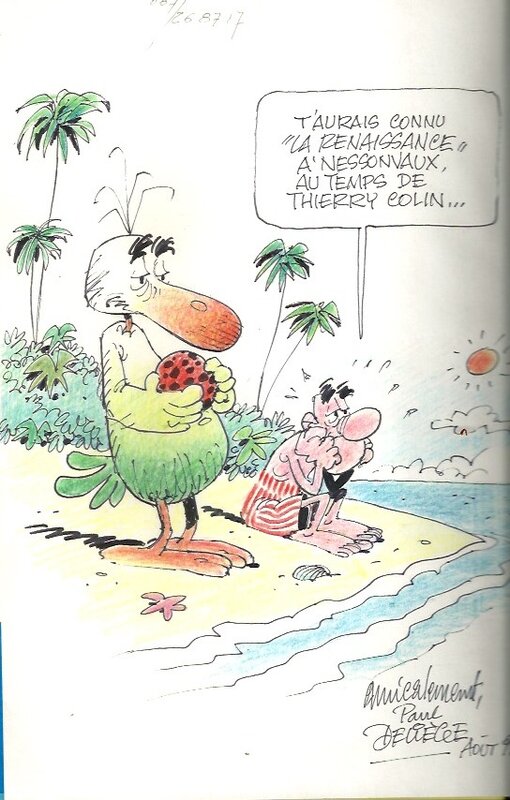 L oiseau du by Paul Deliège - Sketch