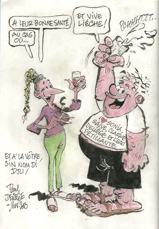 Les amis de paul by Paul Deliège - Sketch