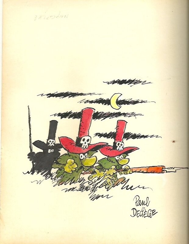 Les krostons by Paul Deliège - Original Illustration