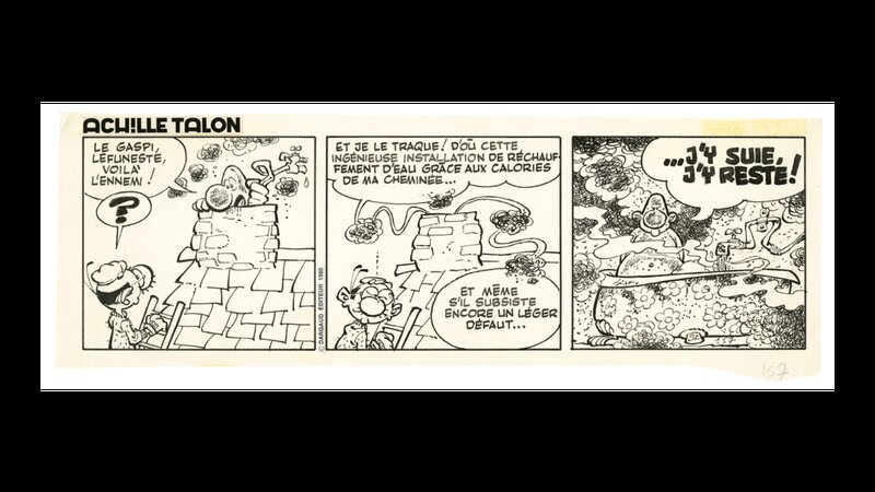 Achille Talon Gag by Greg - Comic Strip