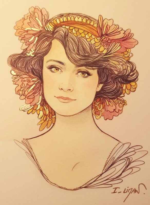 As t-earrach par Ingrid Liman - Illustration originale