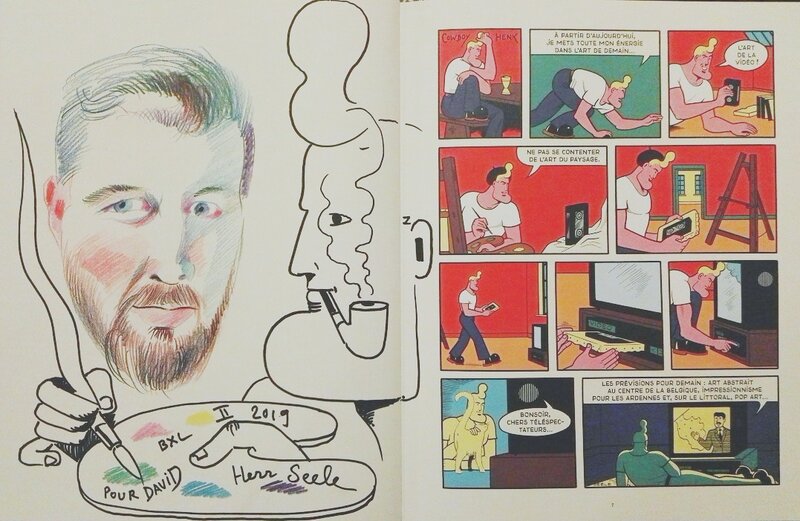 Herr Seele, Cowboy Henk (and me) - Sketch