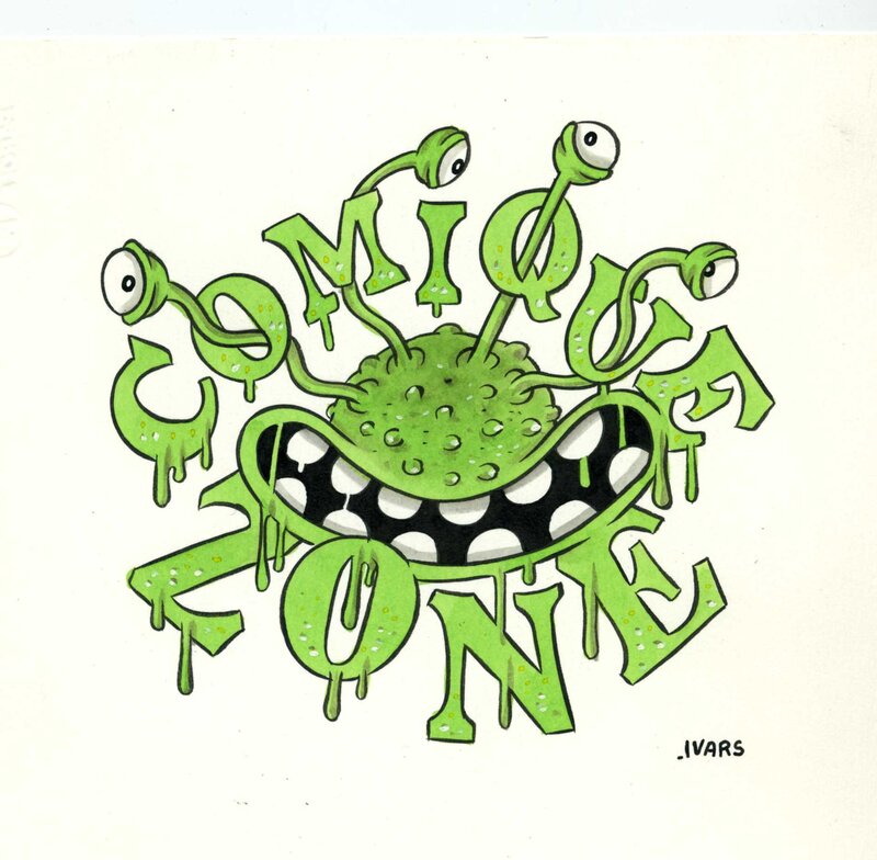 Comique zone by Éric Ivars - Original Illustration