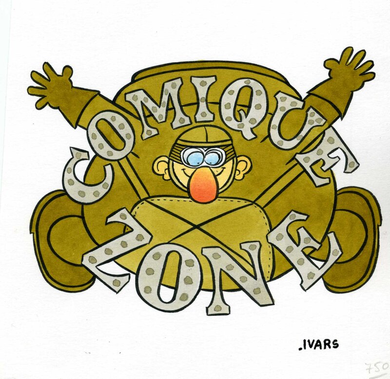 Comique zone par Éric Ivars - Illustration originale