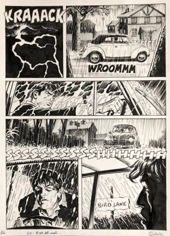 Dylan Dog by Gigi Simeoni - Comic Strip
