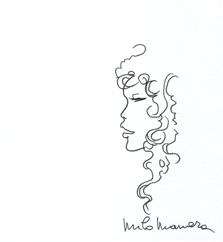 Milo Manara, Esquisses - Dessin original - Original art
