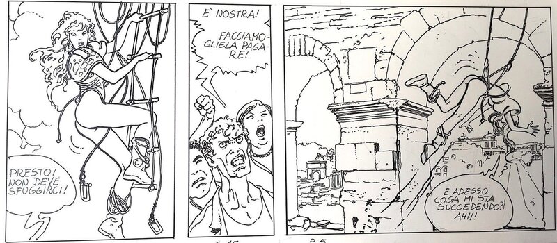 Milo Manara, Candid Camera Miele2 p5s15 - Planche originale