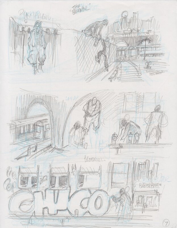 Will Eisner, New York : The Big City - Original art