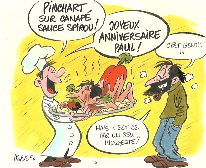 Dédicace by Olivier Saive, Paul Deliège - Sketch