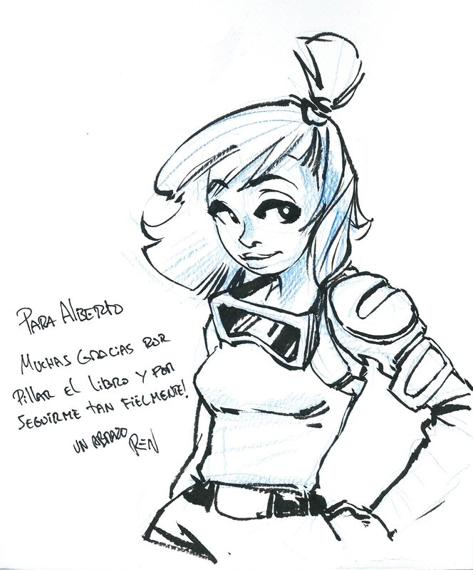 Bulma by Renato Roldán - Sketch