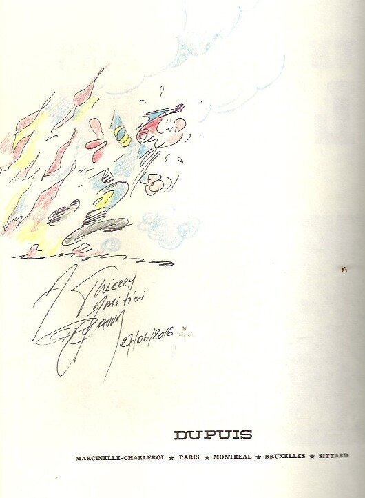 Tunique BLEUE by Louis Salvérius, Raoul Cauvin, Willy Lambil - Comic Strip
