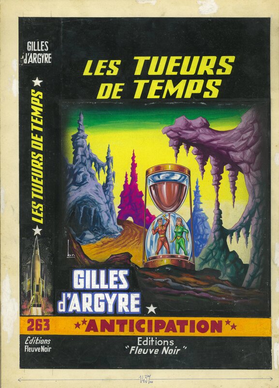 Les tueurs de temps par René Brantonne - Couverture originale