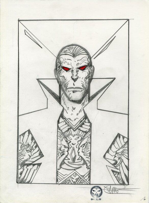 Philippe Druillet, Lone Sloane, Illustration originale - Comic Strip