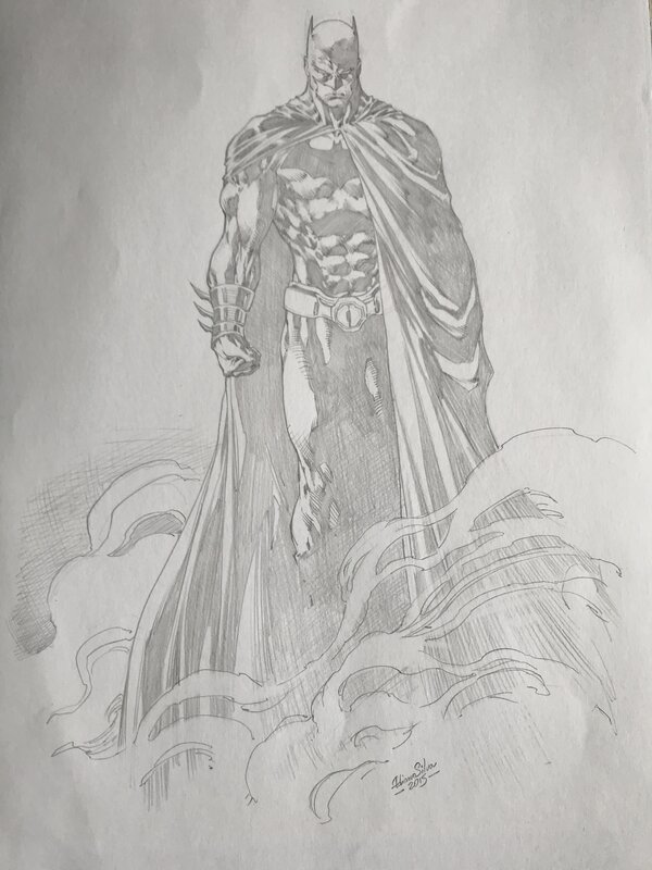 Batman par Ediano Silva - Illustration originale