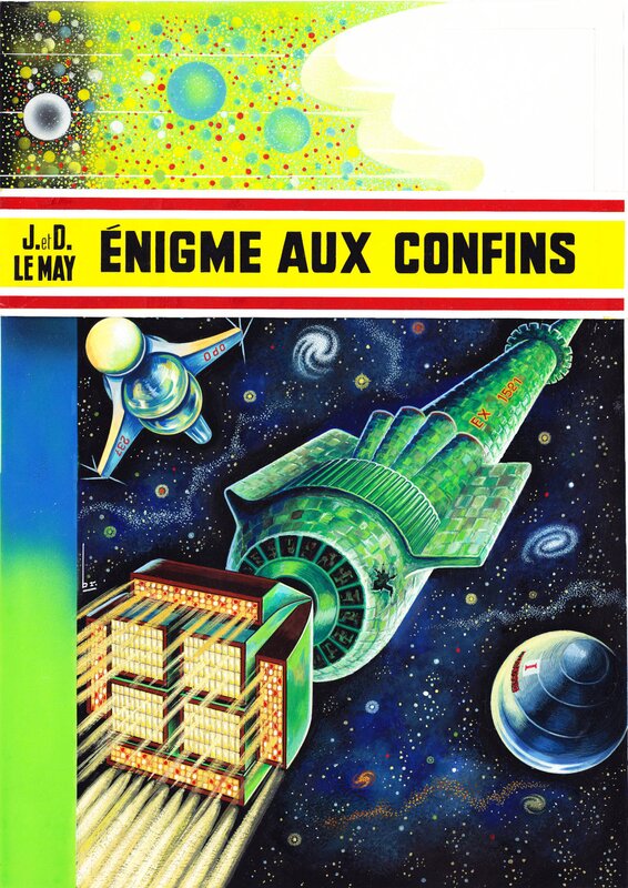 Enigme aux confis par René Brantonne - Couverture originale