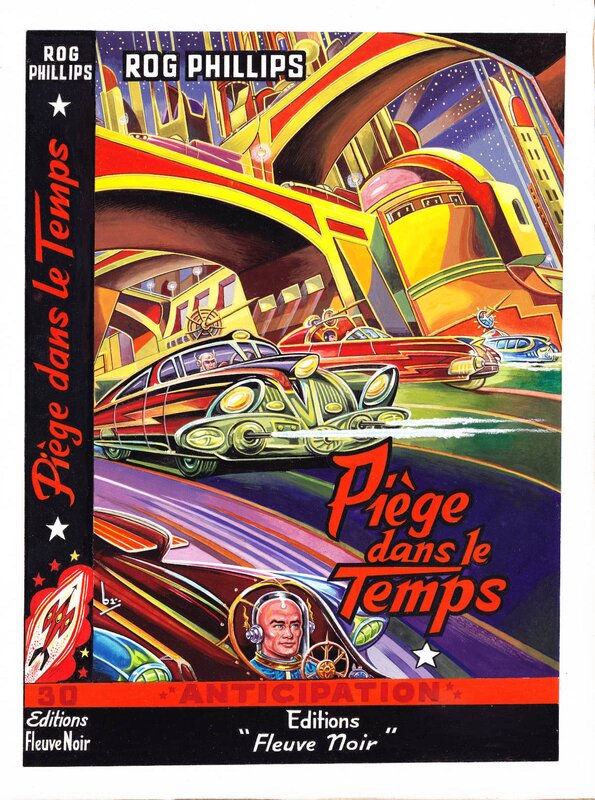 Piège dans le temps by René Brantonne - Original Cover