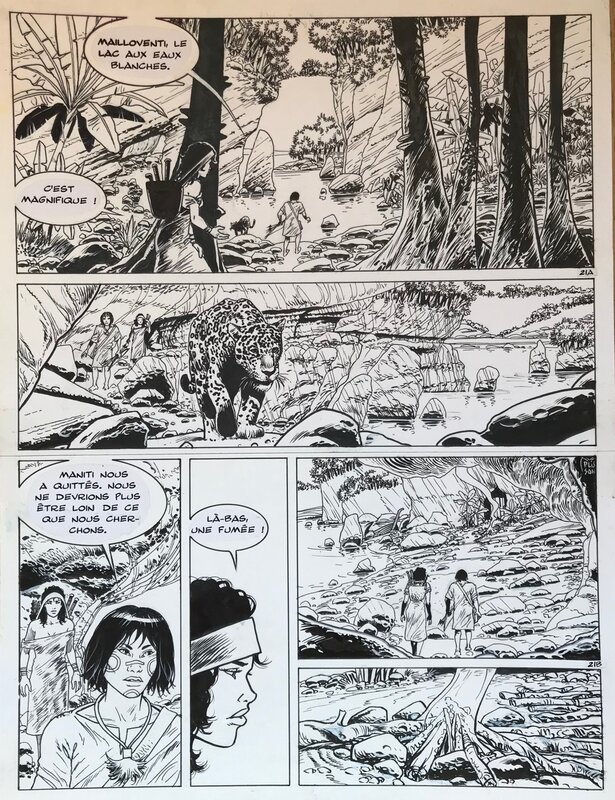 François Plisson, Jéromine Pasteur, Taanoki tome 2 le fils du jaguar pl 21 - Comic Strip