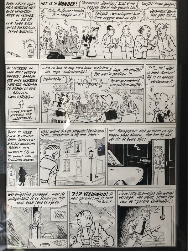 Piet Pienter en Bert Bibber -Pom - Comic Strip