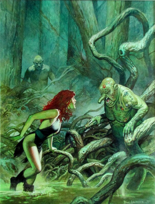 Don Lawrence, Original cover De Groene Hel - Original Cover