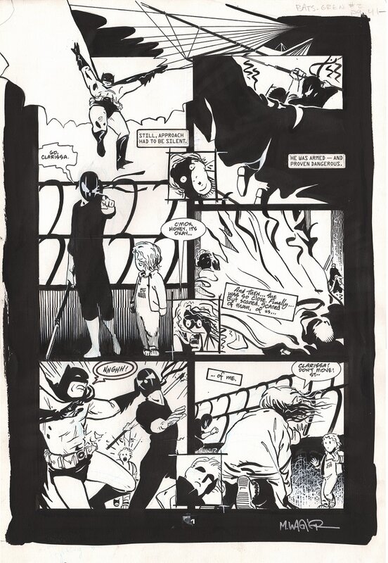 Wagner: Batman/Grendel 2 page 41 - Planche originale