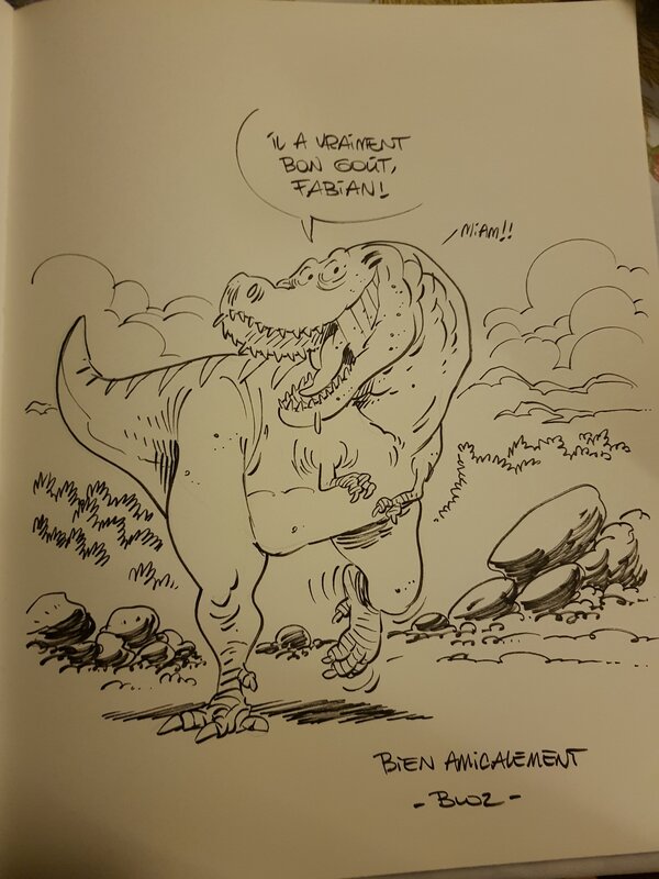Dinosaure by Bloz - Sketch