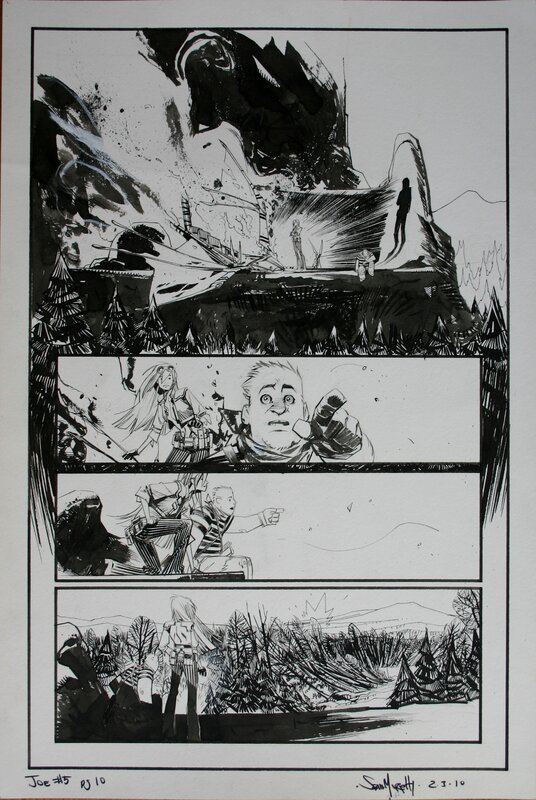 Joe THE BARBARIAN par Sean Murphy - Planche originale